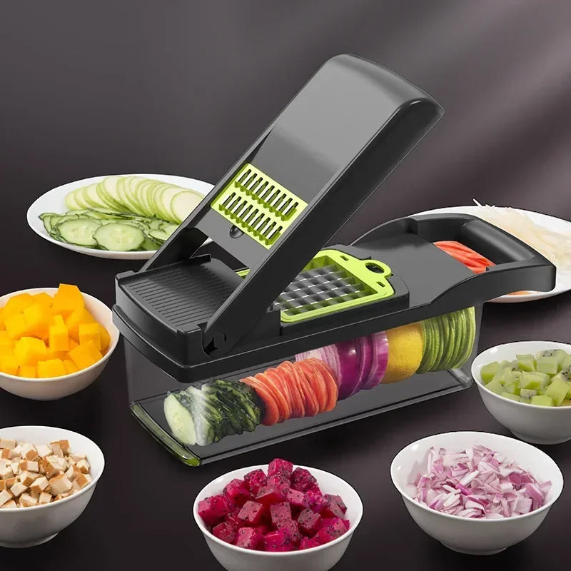 The Ultimate Time-Saving Vegetable Chopper – Chop, Slice & Dice Effortlessly!