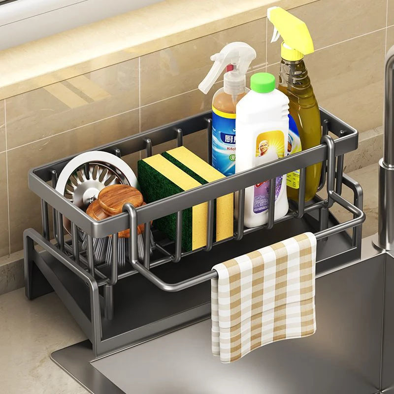 The Ultimate Sink Organizer – Keep Your Kitchen Clean & Clutter-Free!