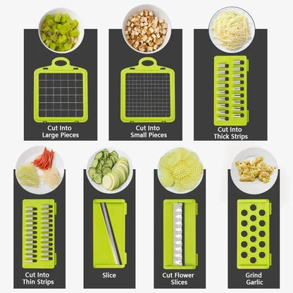 The Ultimate Time-Saving Vegetable Chopper – Chop, Slice & Dice Effortlessly!