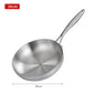 Premium 304 Stainless Steel Frying Pan – Nonstick & Built for Precision Cooking!