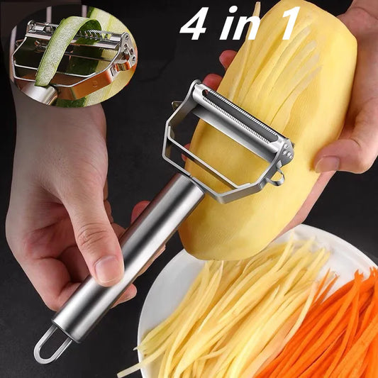 The Only Peeler You’ll Ever Need – Peel, Slice & Shred Effortlessly!