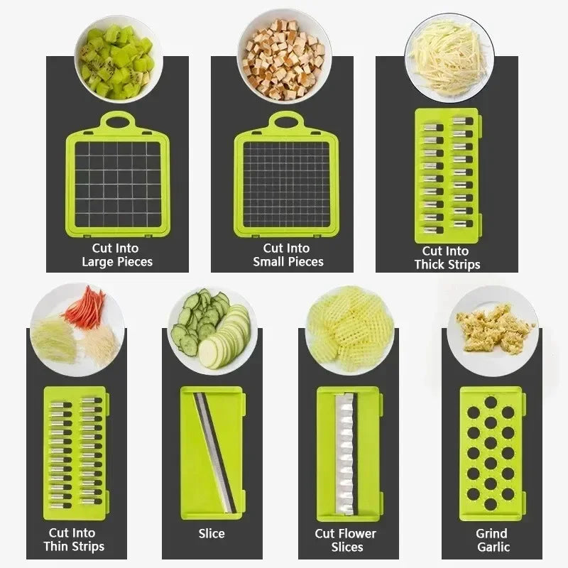 The Ultimate Time-Saving Vegetable Chopper – Chop, Slice & Dice Effortlessly!