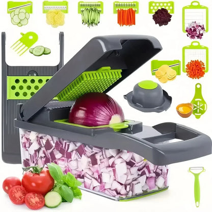 The Ultimate Time-Saving Vegetable Chopper – Chop, Slice & Dice Effortlessly!