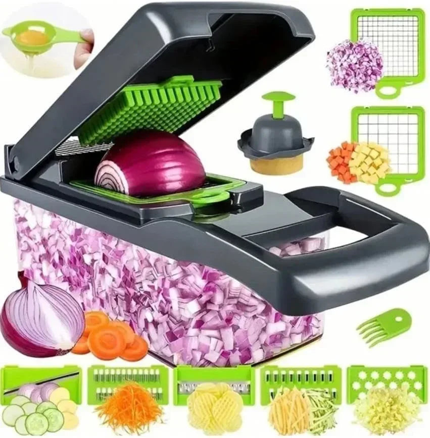 The Ultimate Time-Saving Vegetable Chopper – Chop, Slice & Dice Effortlessly!