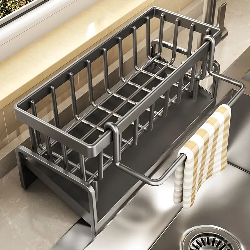 The Ultimate Sink Organizer – Keep Your Kitchen Clean & Clutter-Free!