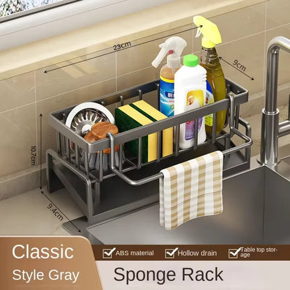 The Ultimate Sink Organizer – Keep Your Kitchen Clean & Clutter-Free!